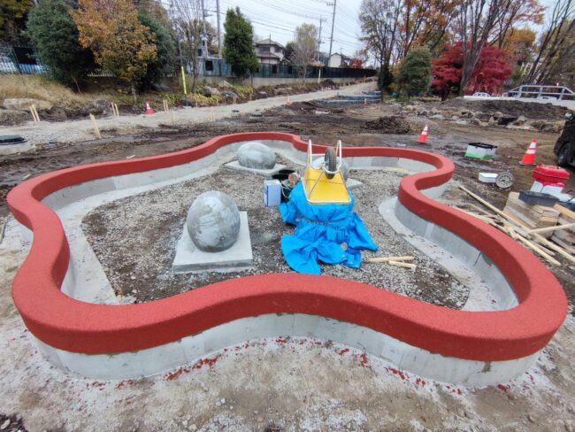 ゴムチップ舗装　ソフトグラウンド