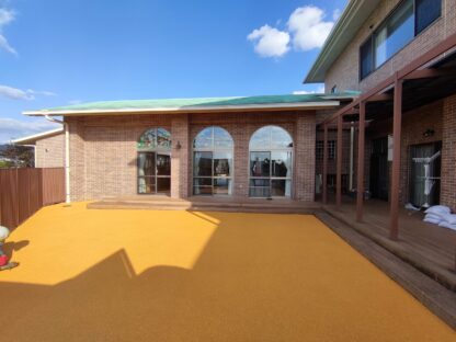 ゴムチップ舗装　ソフトグラウンド