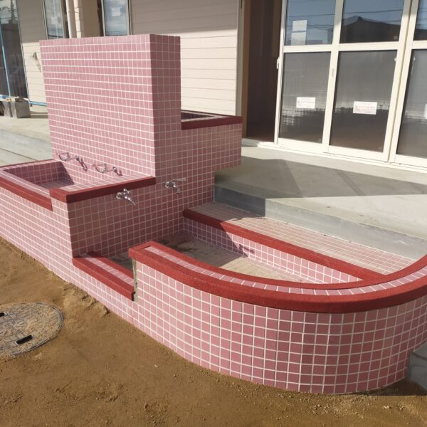 ゴムチップ舗装