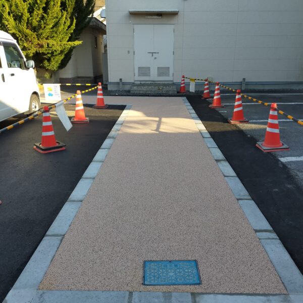 赤磐市公共施設 ゴムチップ舗装