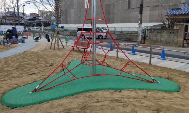 ゴムチップ舗装