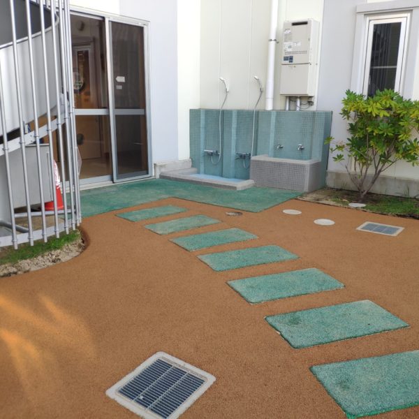 ゴムチップ舗装