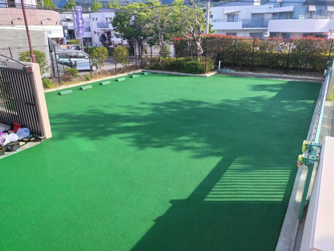 ゴムチップ舗装