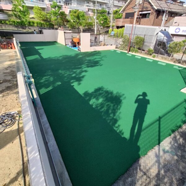 ゴムチップ舗装