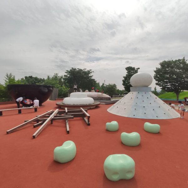 ゴムチップ舗装