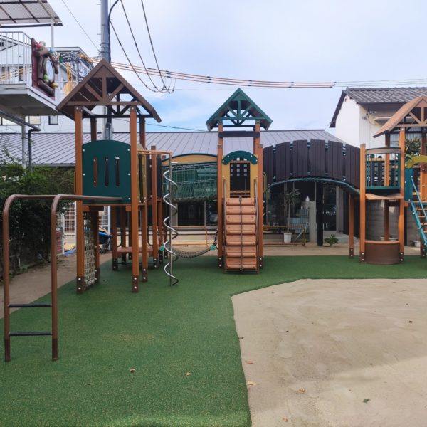 ゴムチップ施工後４