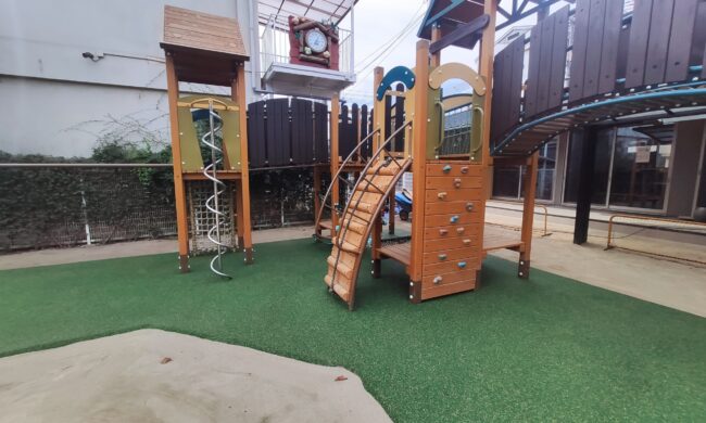 ゴムチップ施工２