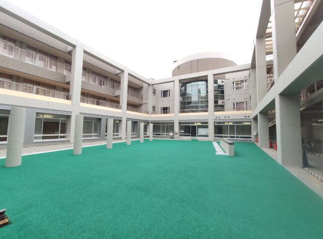 ゴムチップ舗装