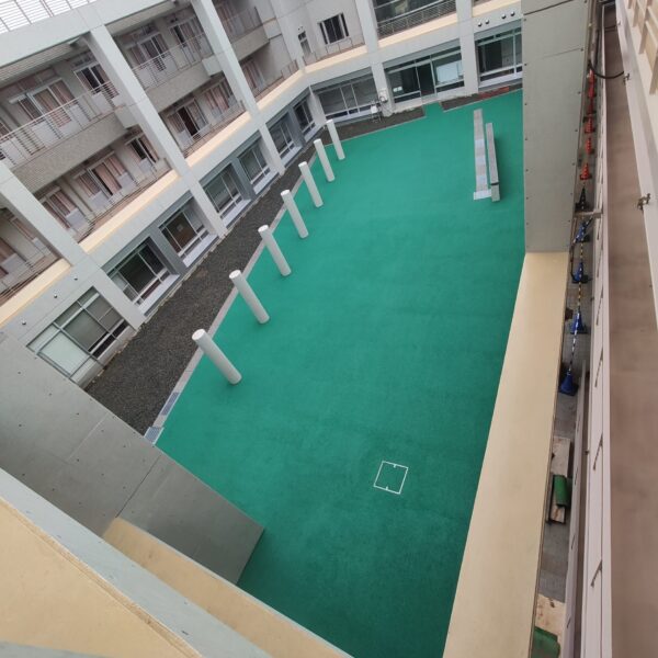 ゴムチップ舗装