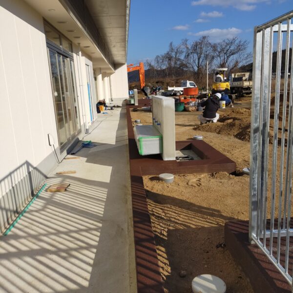 ゴムチップ舗装