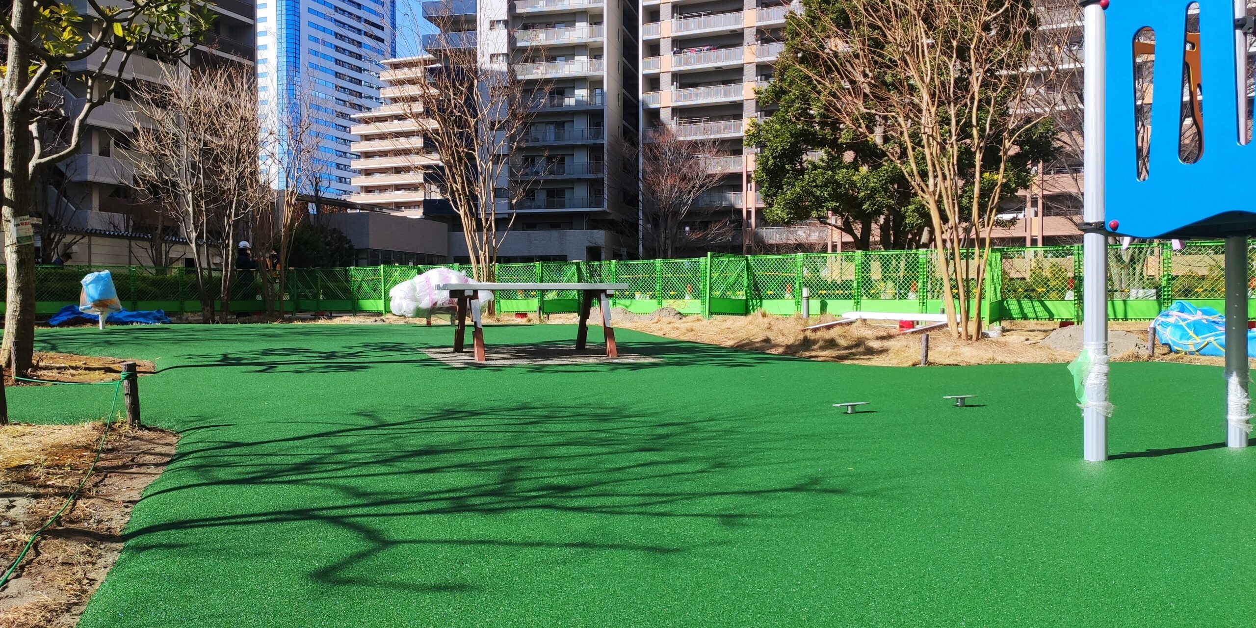 ゴムチップ舗装