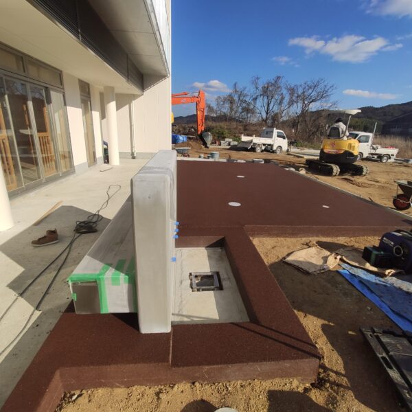 ゴムチップ舗装