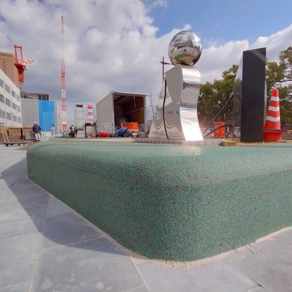 ゴムチップ舗装