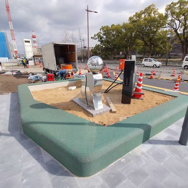 ゴムチップ舗装