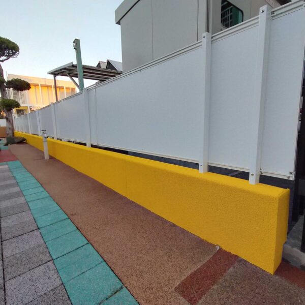 和歌山県保育施設 ゴムチップ舗装