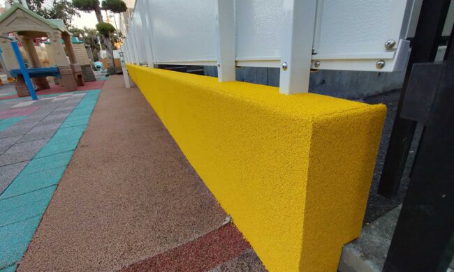 ゴムチップ舗装