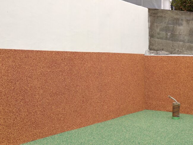 ゴムチップ舗装