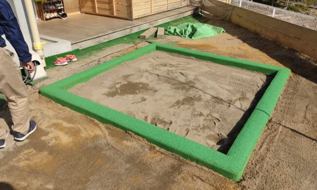 ゴムチップ舗装