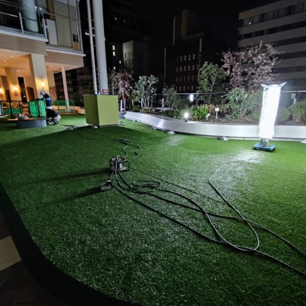 ゴムチップ舗装