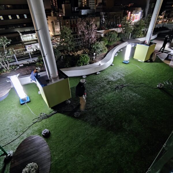 ゴムチップ舗装