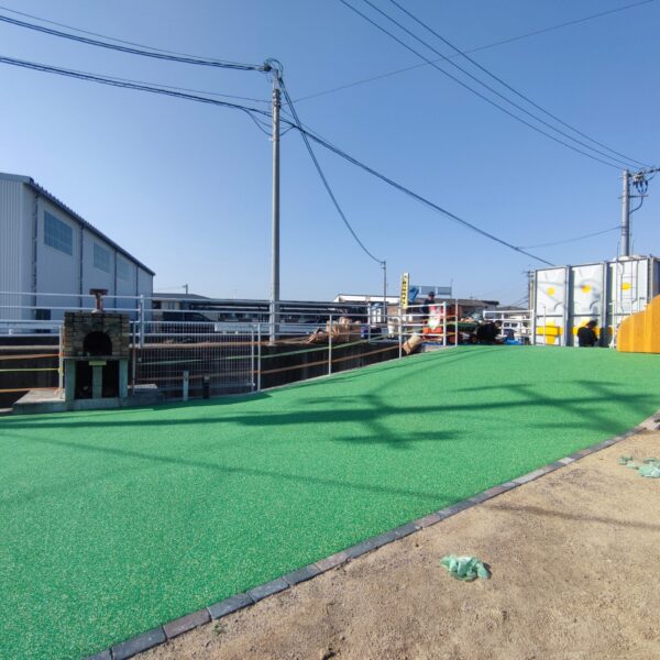 ゴムチップ舗装