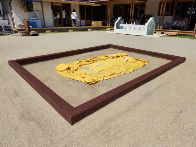 ゴムチップ舗装