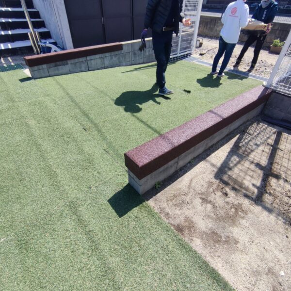 愛知県名古屋市ゴムチップ舗装 ゴムチップ舗装