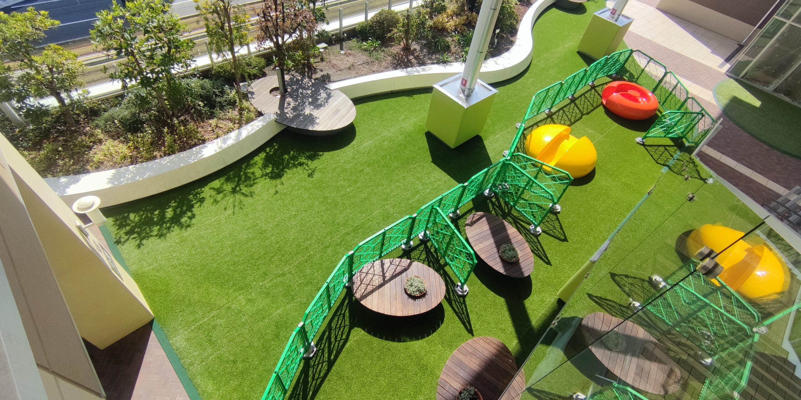 ゴムチップ舗装