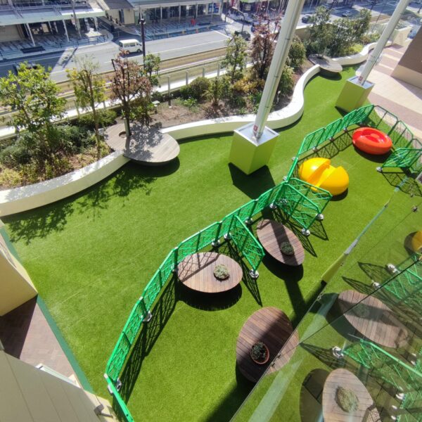 ゴムチップ舗装