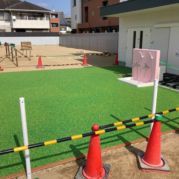 ゴムチップ舗装