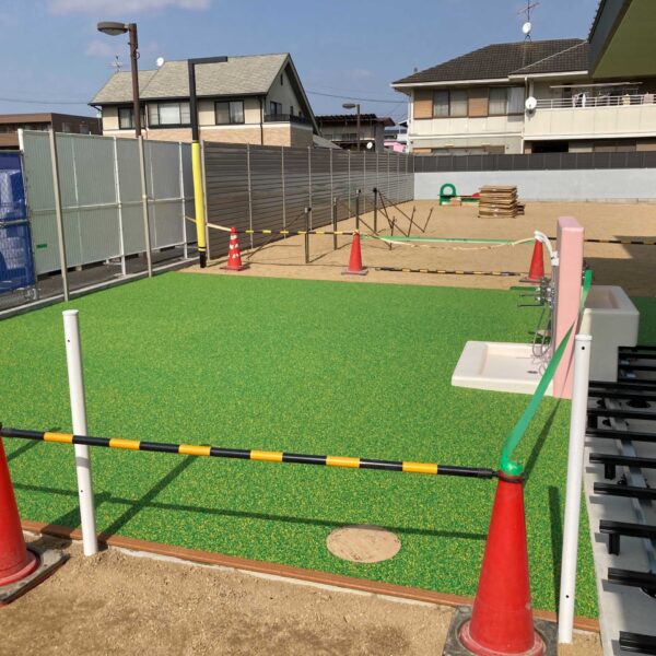 ゴムチップ舗装