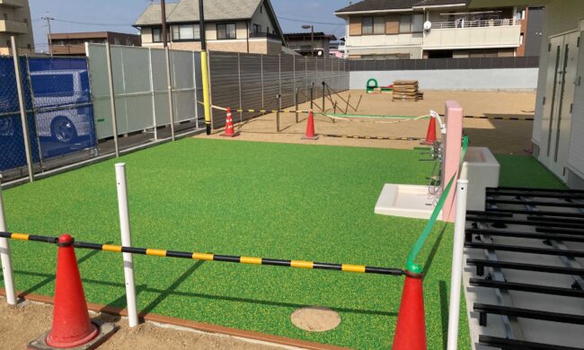 ゴムチップ舗装