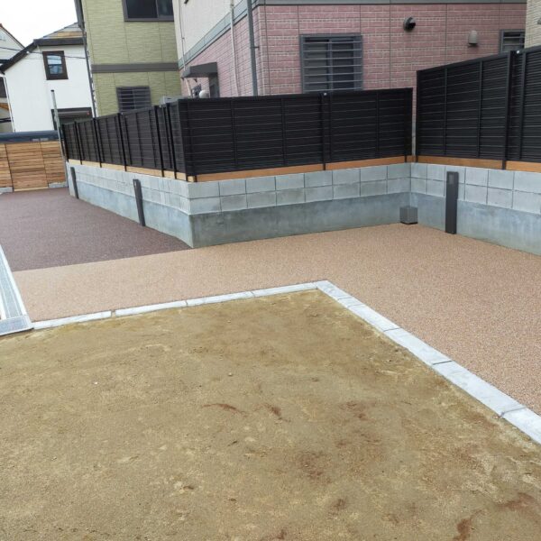 東大阪市社会福祉施設 ゴムチップ舗装