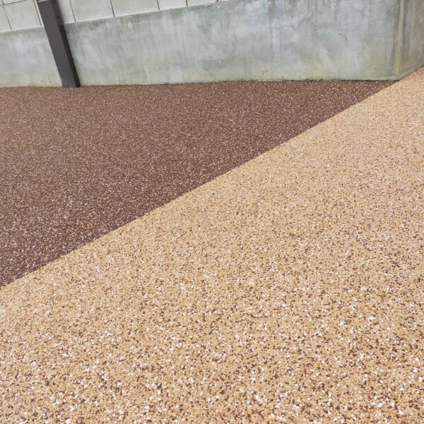 東大阪市社会福祉施設 ゴムチップ舗装