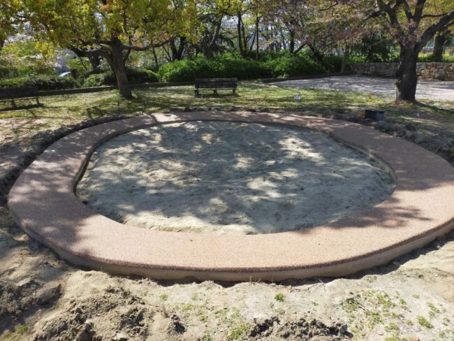 ゴムチップ舗装