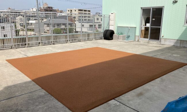 ゴムチップ舗装