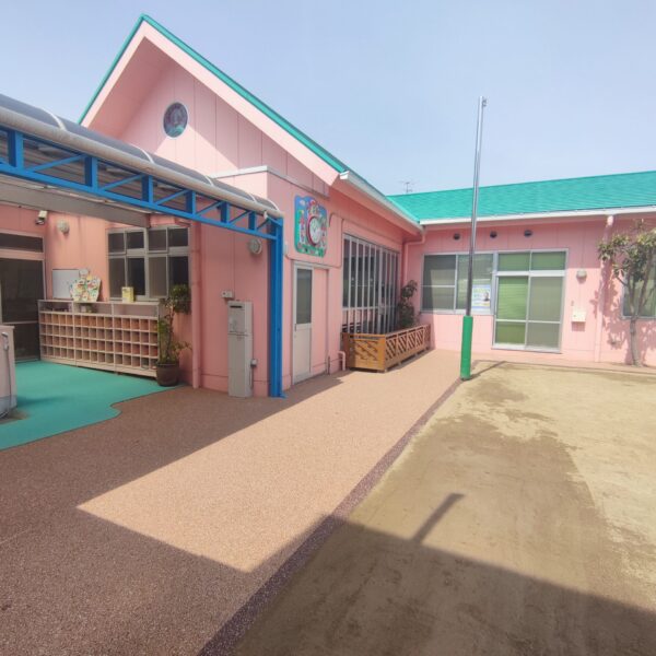 早島町保育施設 ゴムチップ舗装 ゴムチップ舗装