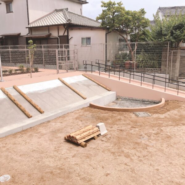 ゴムチップ舗装