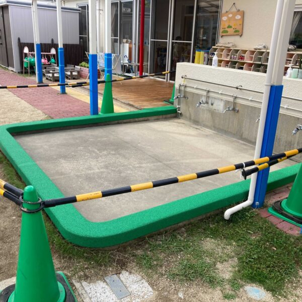 ゴムチップ舗装