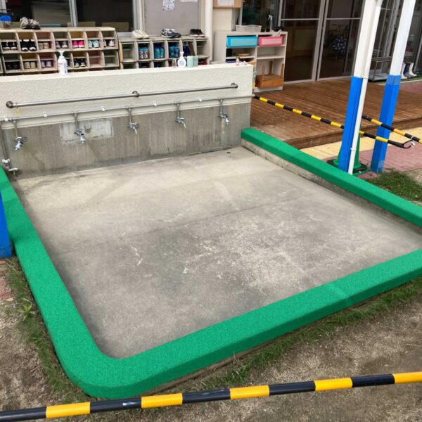 ゴムチップ舗装