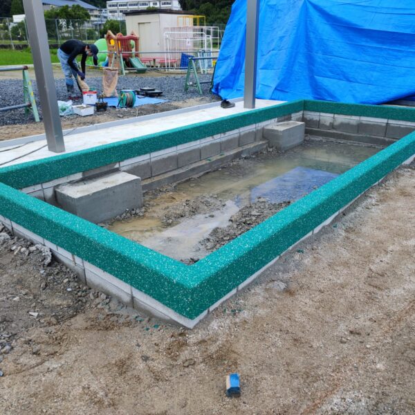 ゴムチップ舗装