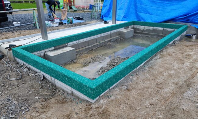 ゴムチップ舗装