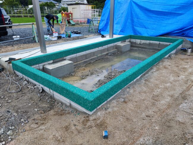 ゴムチップ舗装