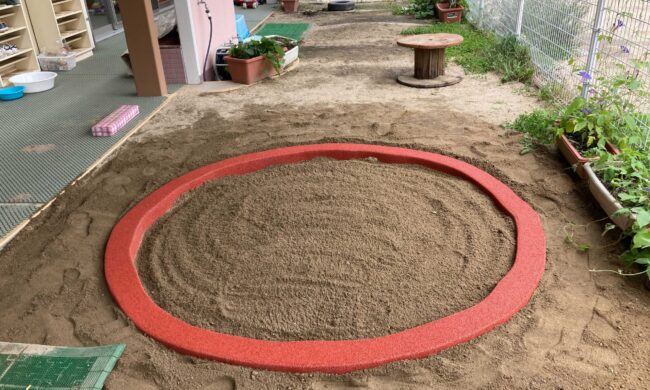 ゴムチップ舗装