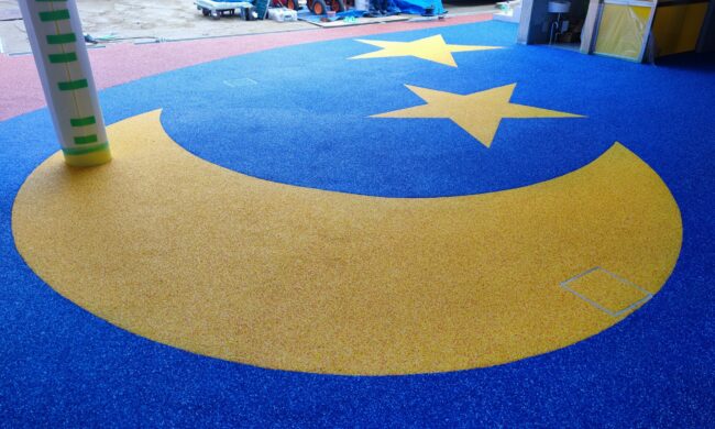 ゴムチップ舗装