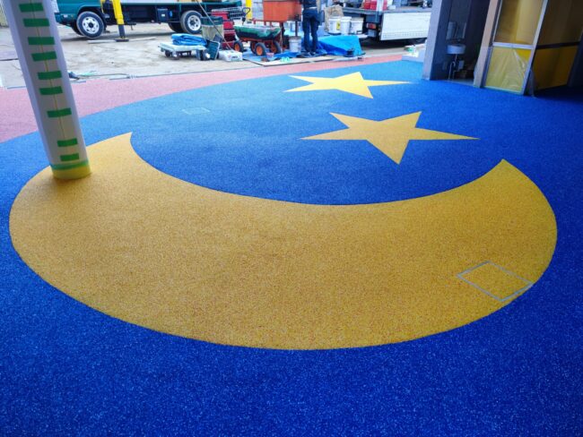 ゴムチップ舗装