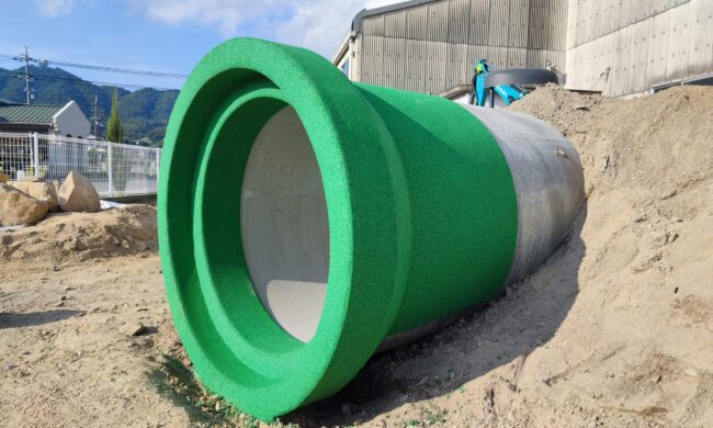 ゴムチップ舗装