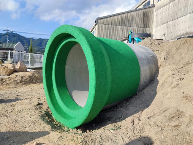 ゴムチップ舗装