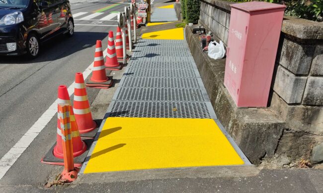 ゴムチップ舗装