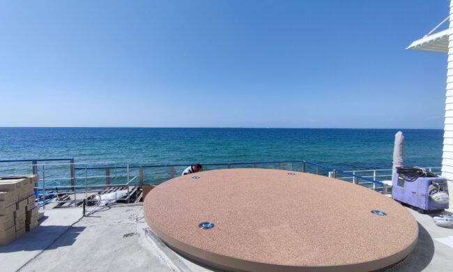 ゴムチップ舗装